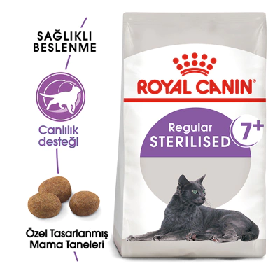 Royal Canin Sterilised 7+ Kısırlaştırılmış Yaşlı Kedi Maması 1,5kg