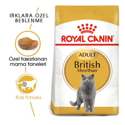Royal Canin British Shorthair Yetişkin Kedi Maması 2kg