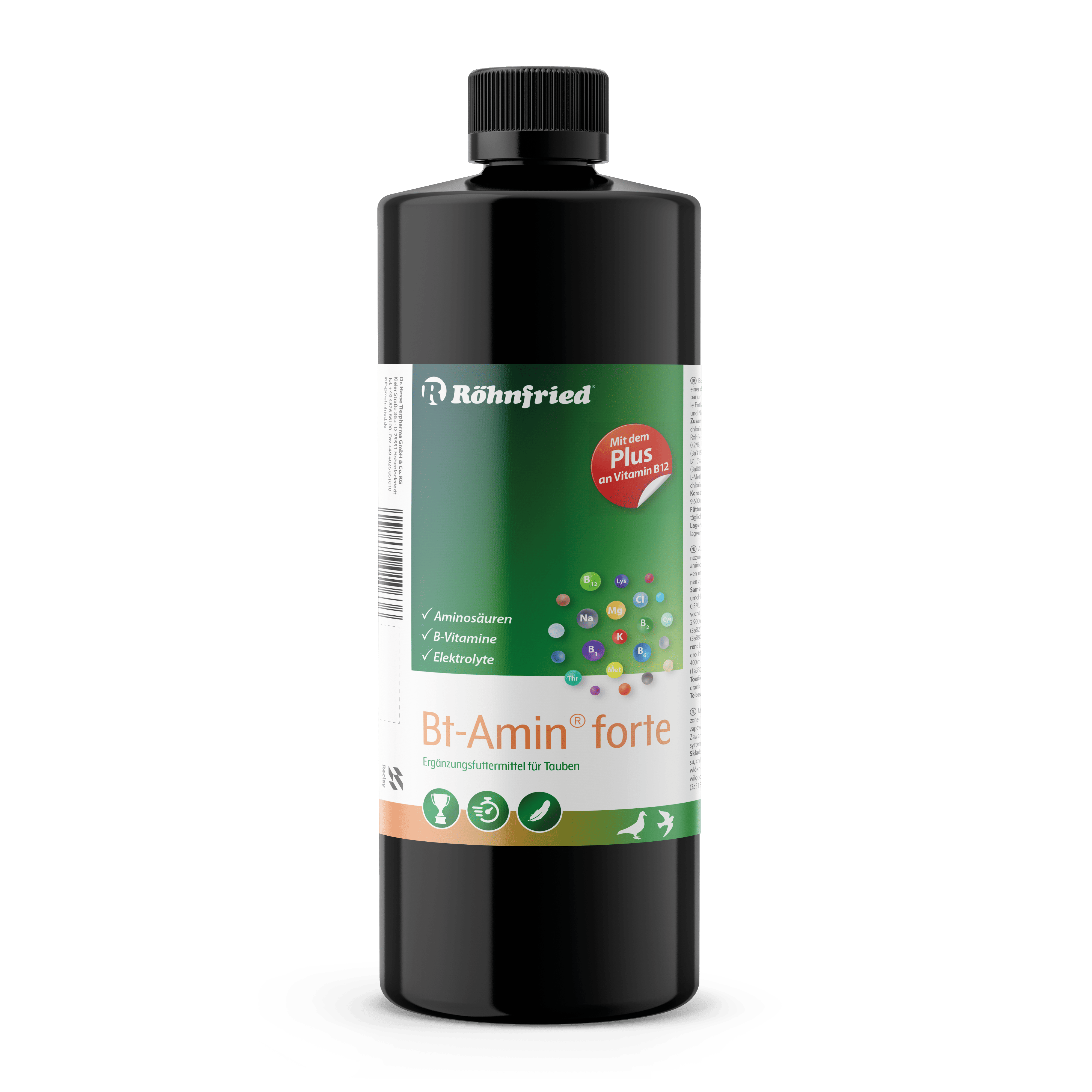 Röhnfried Bt-Amin Forte Amino Asit B Vitamini ve Elektrolit Karışımı 20 ml