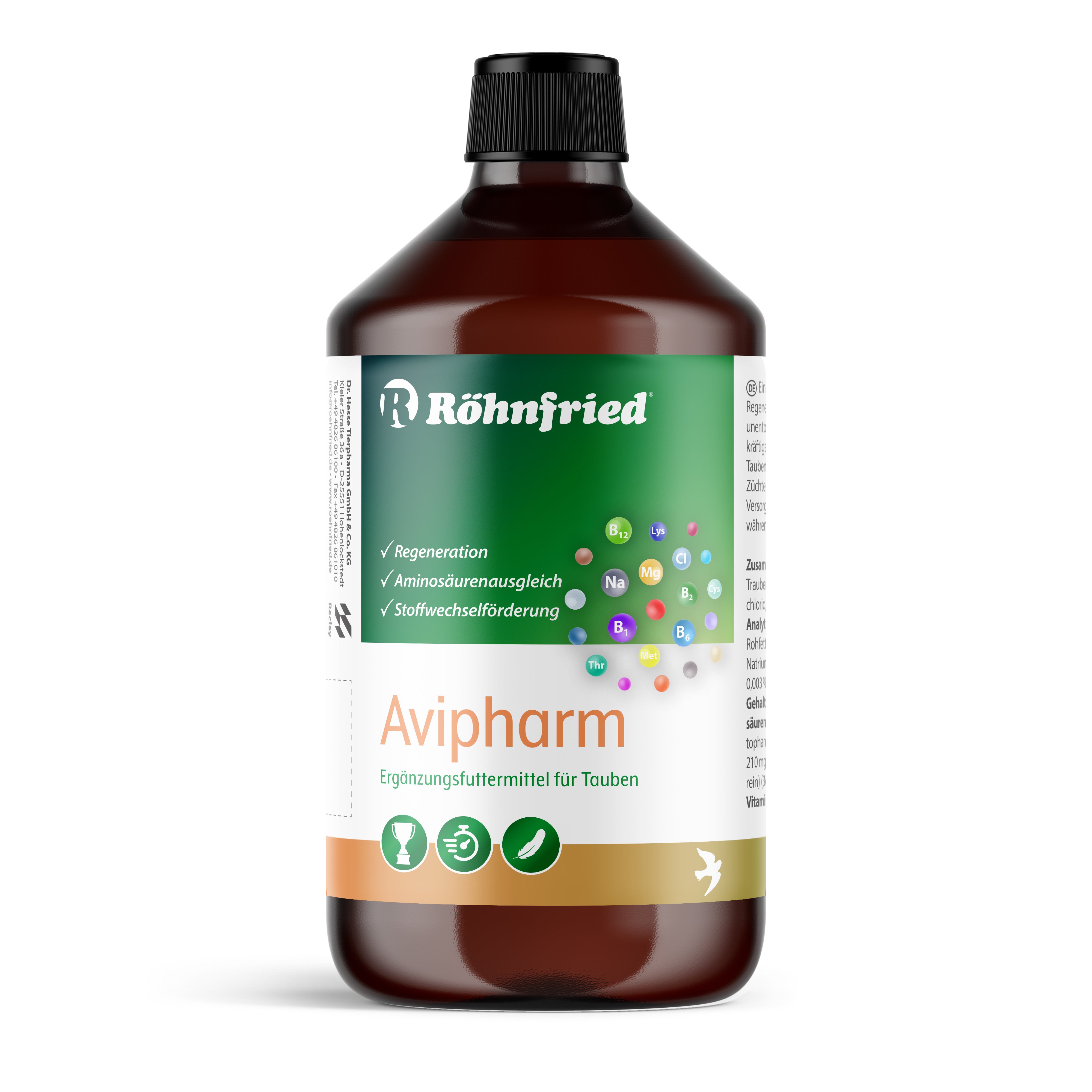 Röhnfried Avipharm Tüy Güçlendirici Ve Hızlı Yenileme Vitamini 1.000 ml